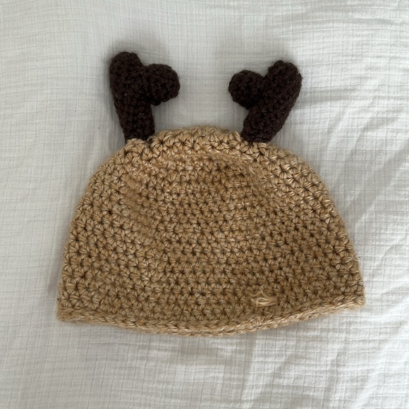 Rudolph Reindeer Hat | Homemade | 6-12 Months - Picture 2 of 2